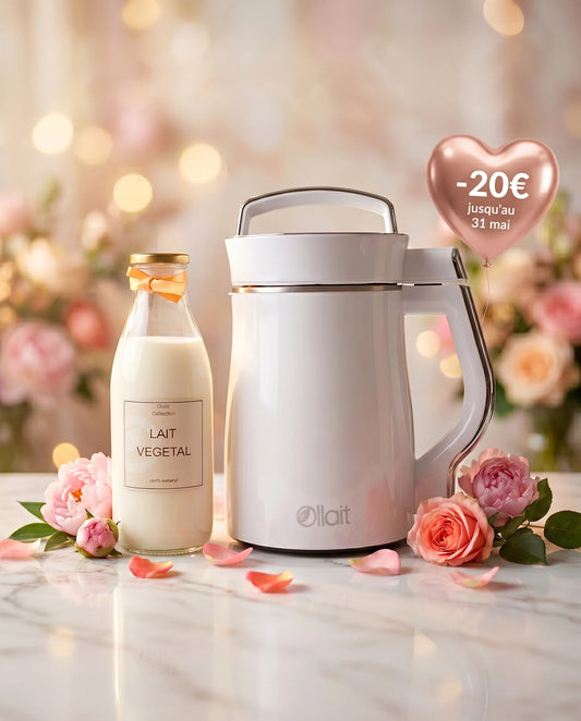 Machine Ollait pour préparer du lait végétal maison